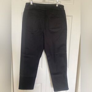 Chico's Classic Black Straight Leg Denim